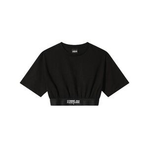Comme Des Fuckdown Women Black T-Shirts